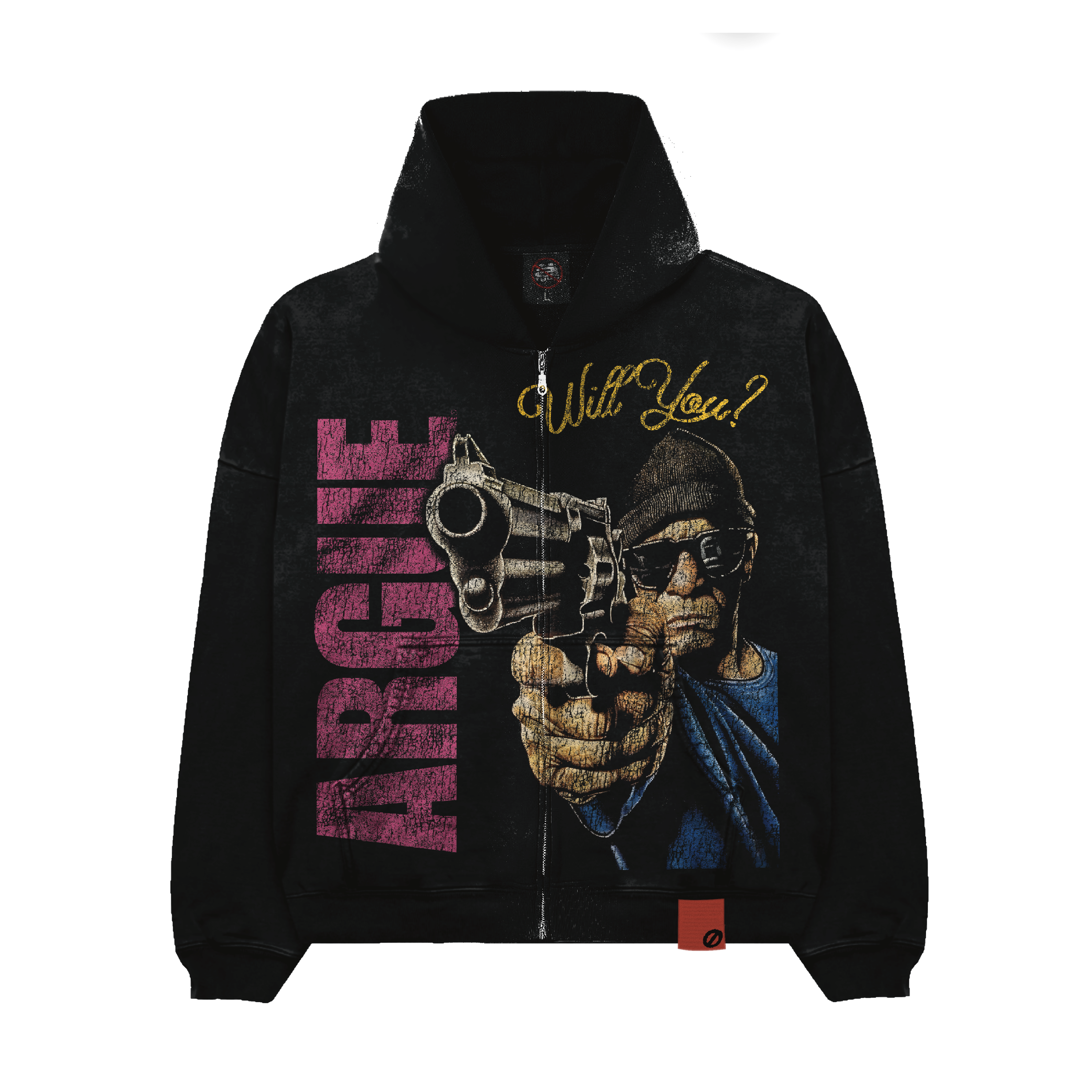 “WILL YOU?” ZIP UP