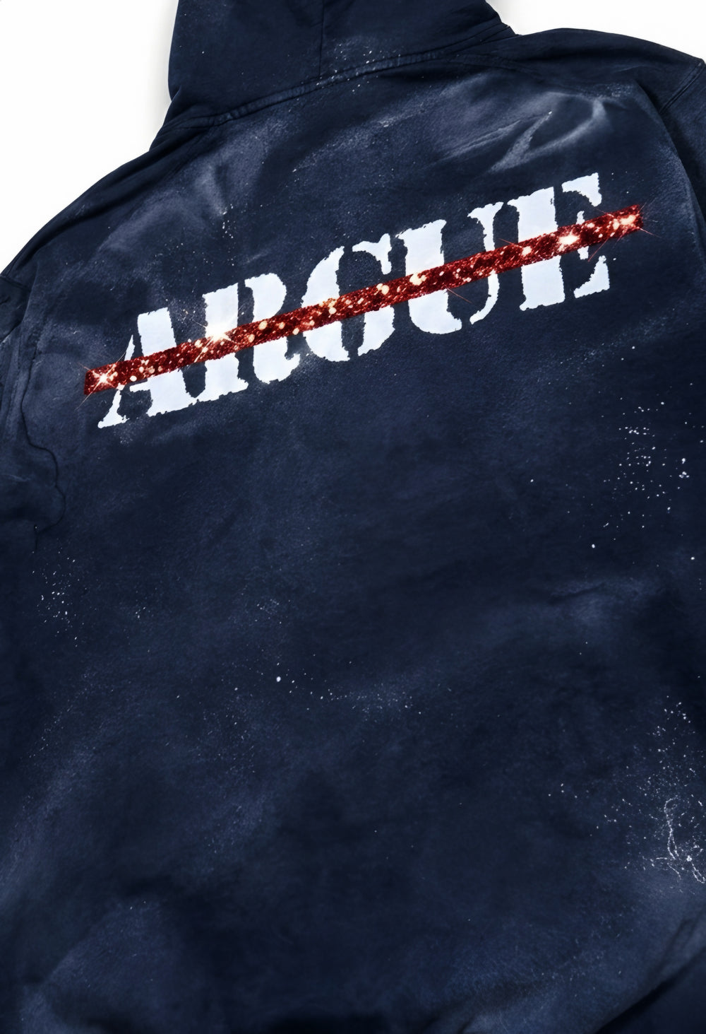 NAVY “ROUGE” HOODIE