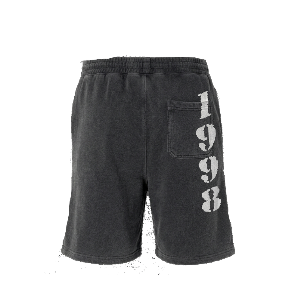 GREY “DONE TALKIN” SHORTS