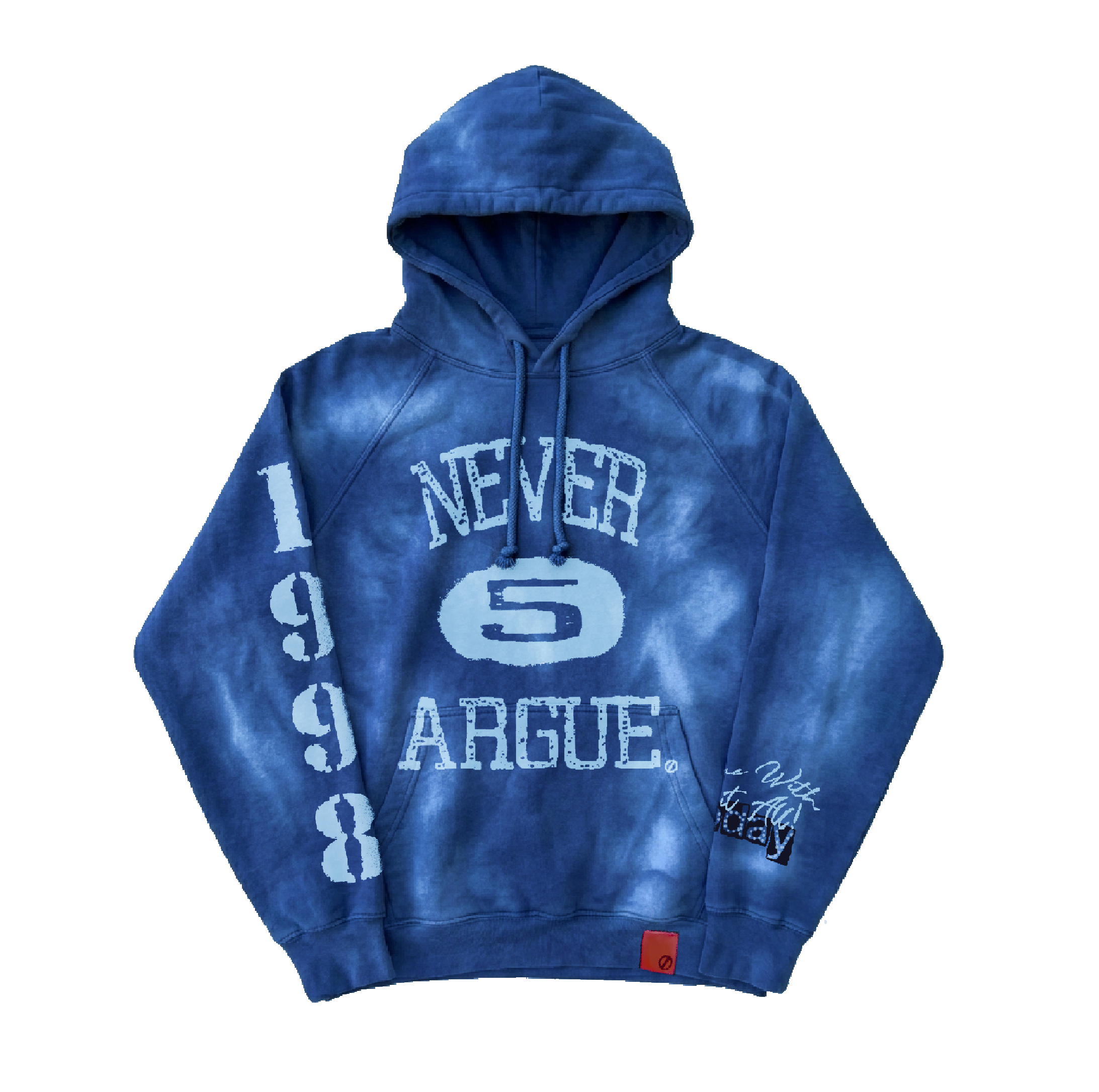 NAVY “ROUGE” HOODIE