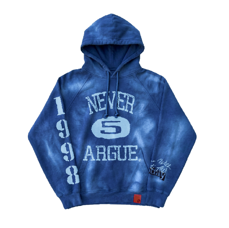 NAVY “ROUGE” HOODIE