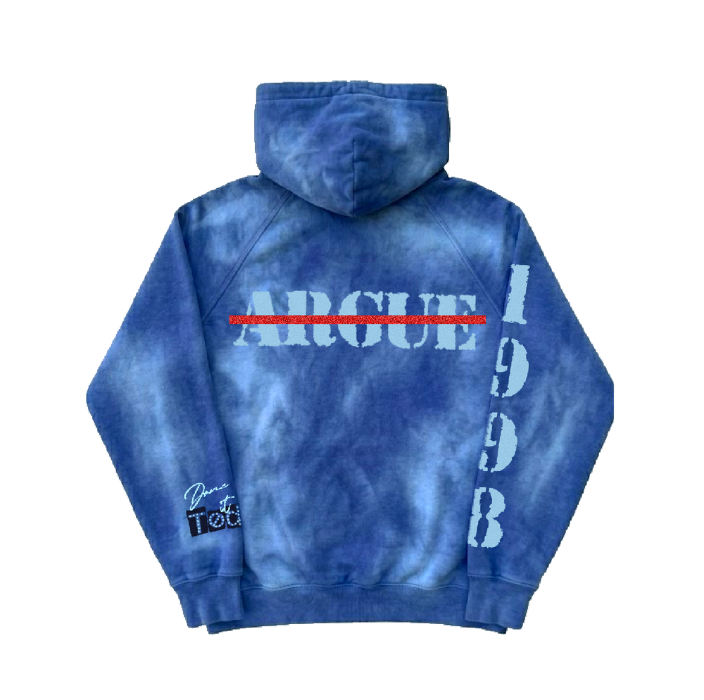 NAVY “ROUGE” HOODIE