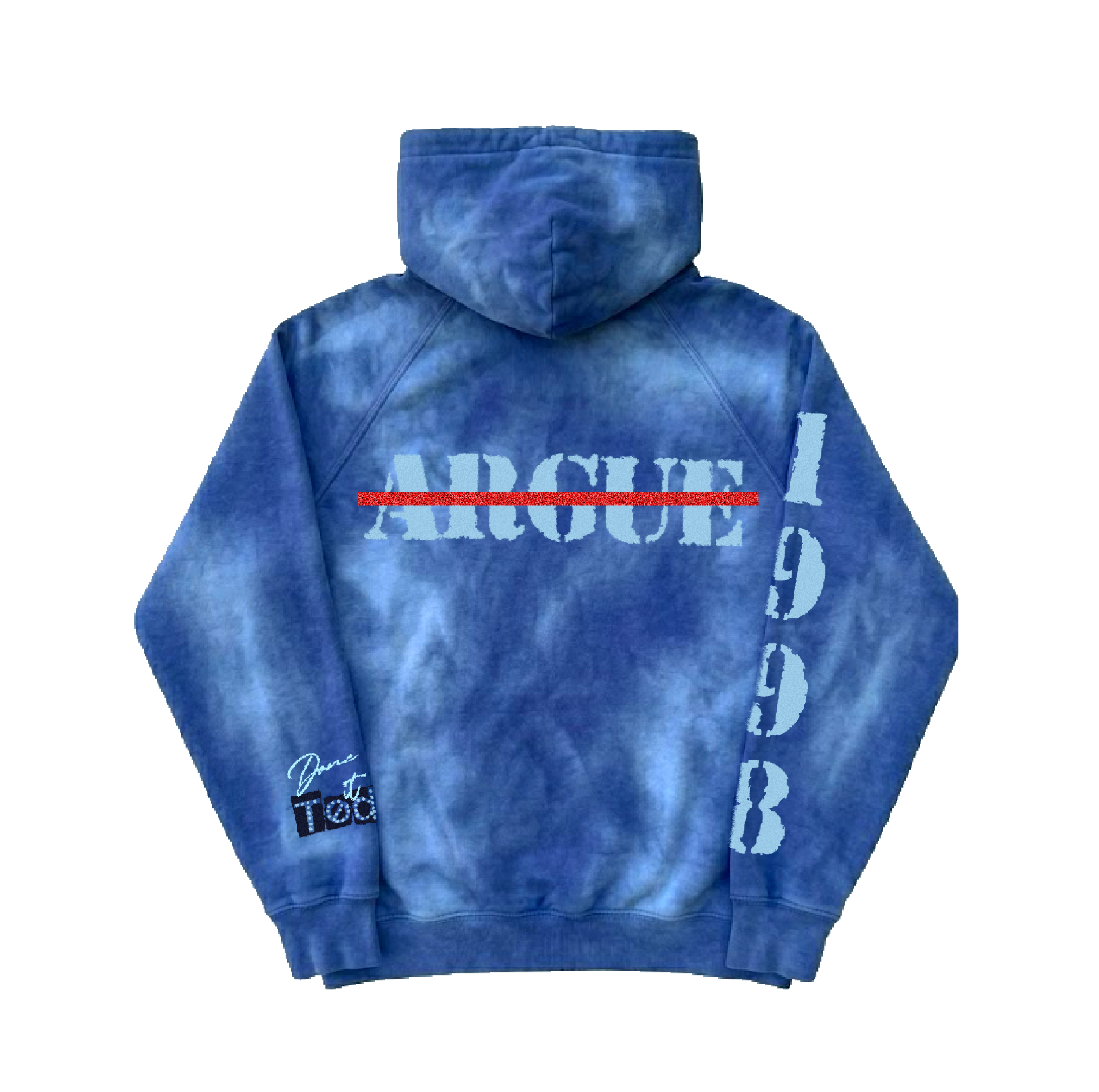 NAVY “ROUGE” HOODIE